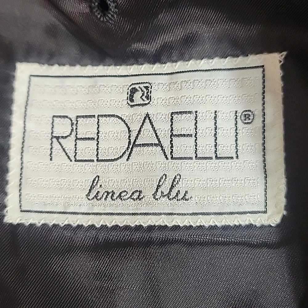 Redealli Men's Wool Double Breasted Suit